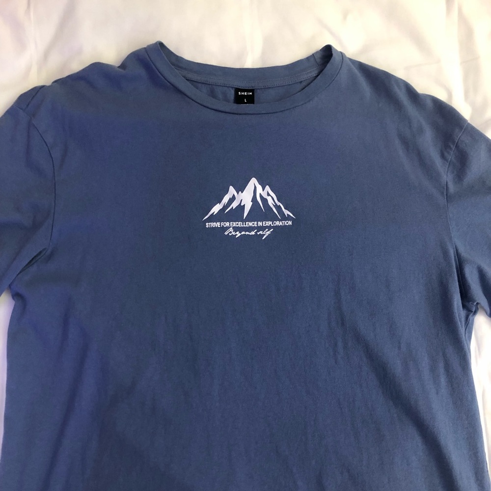 Shein Mountain Graphic T Shirt